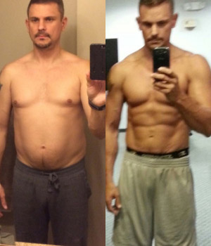 Before and after photos of ben losing weight